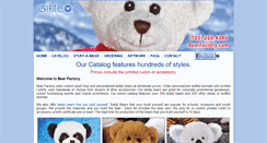 Desktop Screenshot of bearfactory.com